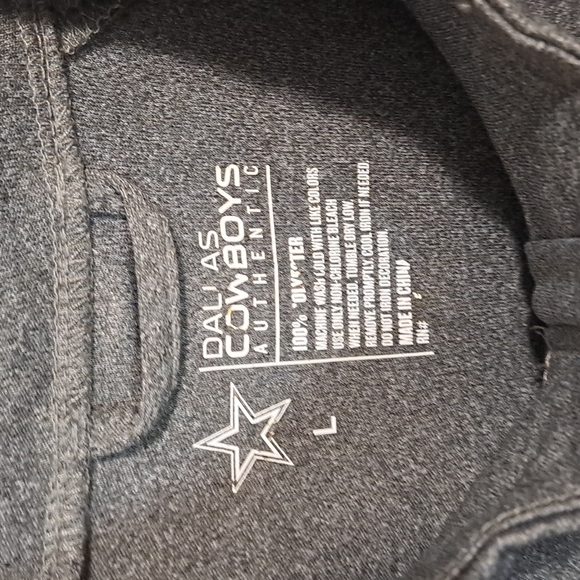 Dallas Cowboys "Arnie" quarter zip authentic shirt/jacket - L - Picture 2 of 6